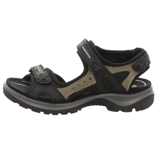 Ecco Damen Sandalette Rec.offroad in schwarz