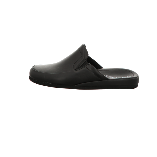 Rohde Herren Pantoffel Warberg in schwarz