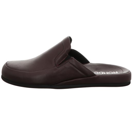 Rohde Herren Pantoffel Warberg in bordeaux