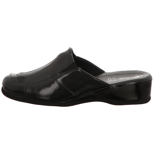 Rohde Damen Pantoffel Mandal in schwarz
