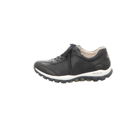 Gabor Damen Schnürschuh bequem Rolling Soft in blau