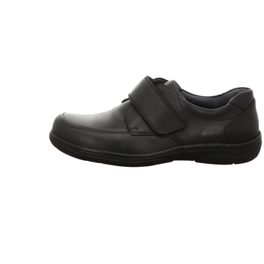 Waldläufer Herren Slipper Ken in schwarz