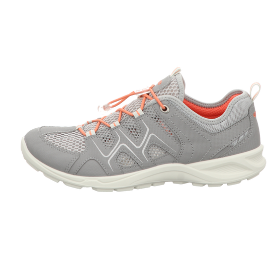 Ecco Damen Schnürschuh Rec.terracruise Lt in silber