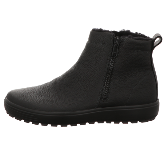 Ecco Herren Schnürstiefel Soft 7 Tred in schwarz