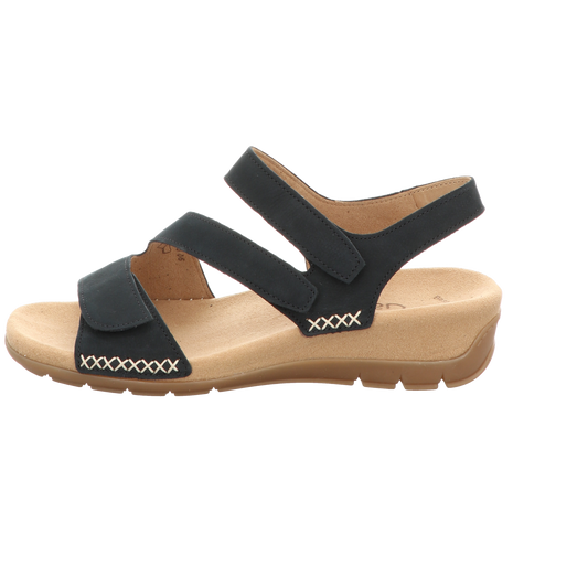 Gabor Damen Sandalette in dunkelblau