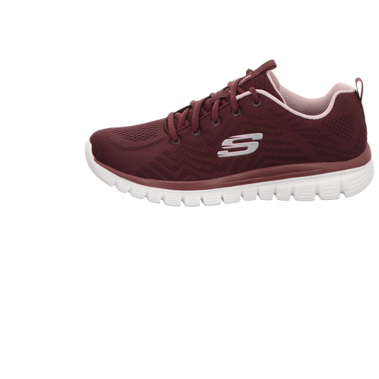 Skechers Damen Schnürschuh Graceful Get Connected in rot