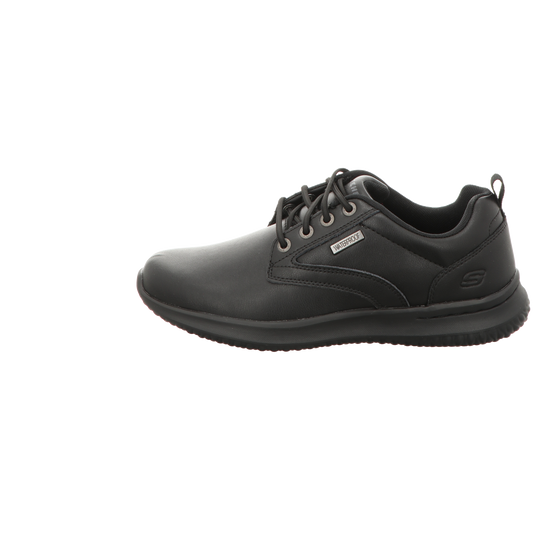Skechers Herren Schnürschuh Delson Antigo in schwarz