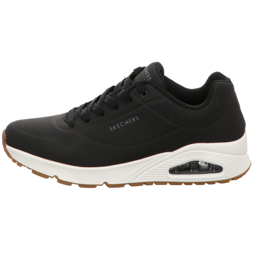 Skechers Herren Schnürschuh Uno in schwarz