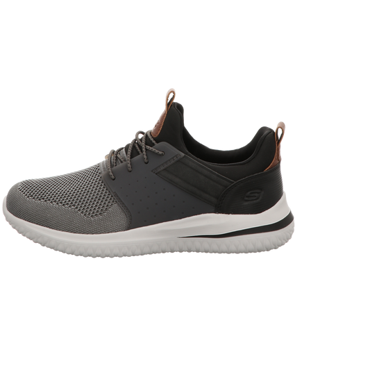 Skechers Herren Slipper Delson 3.0 Cicada in grau