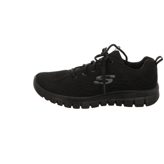 Skechers Damen Schnürschuh Graceful Get Connected in schwarz