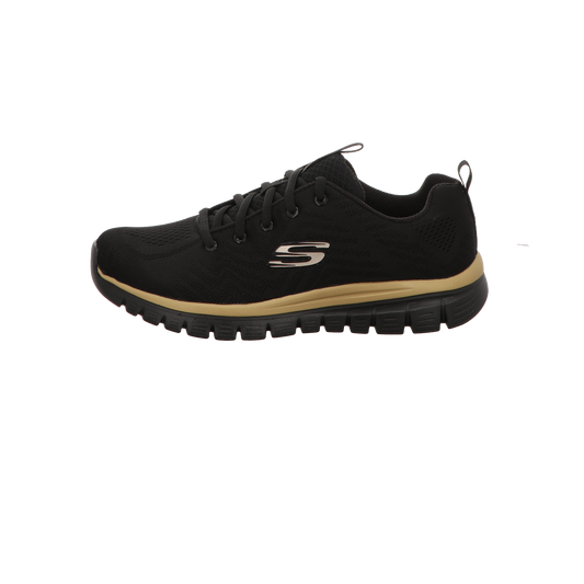Skechers Damen Schnürschuh Graceful Get Connected in schwarz
