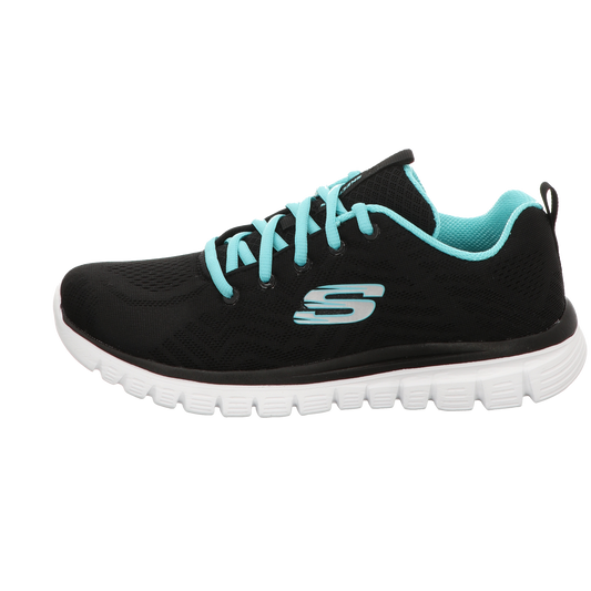 Skechers Damen Schnürschuh Graceful Get Connected in schwarz