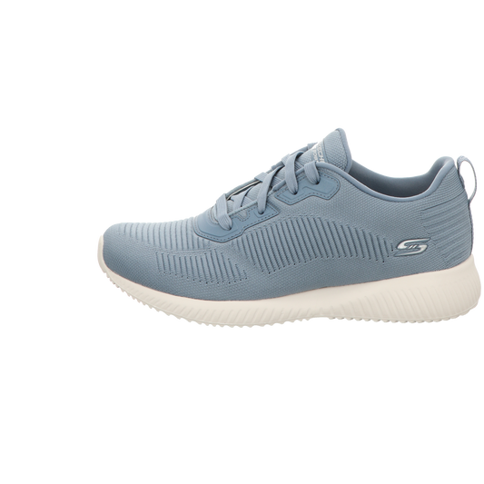 Skechers Damen Schnürschuh Bobs Squad Tough Talk in blau