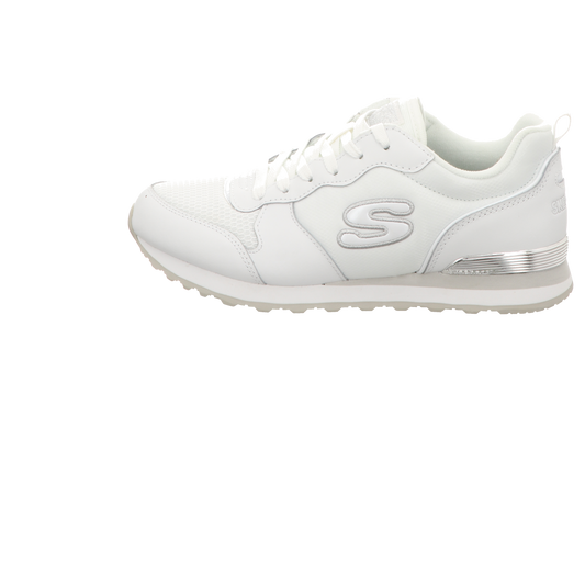 Skechers Damen Schnürschuh Og 85 Gold`n Gurl in weiss