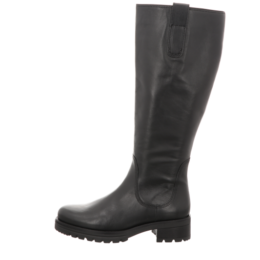Gabor Damen Langschaftstiefel Kreta in schwarz