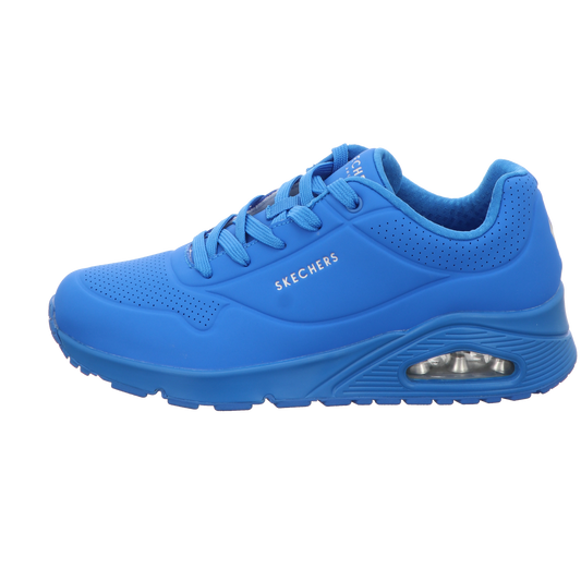 Skechers Damen Schnürschuh Uno in blau
