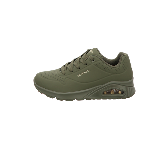 Skechers Damen Schnürschuh Uno Stand On Air in gruen