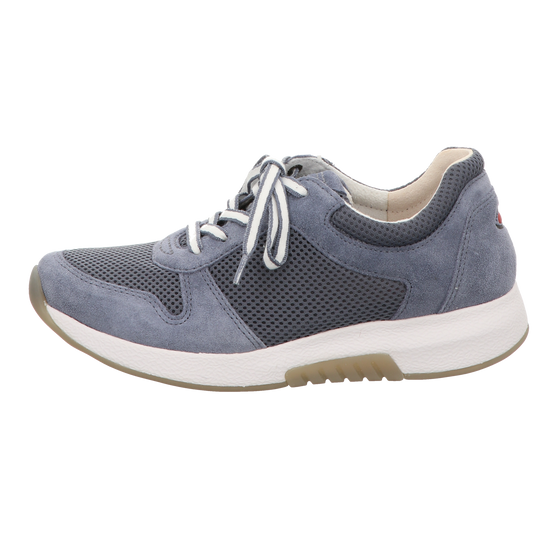 Gabor Damen Schnürschuh bequem in blau