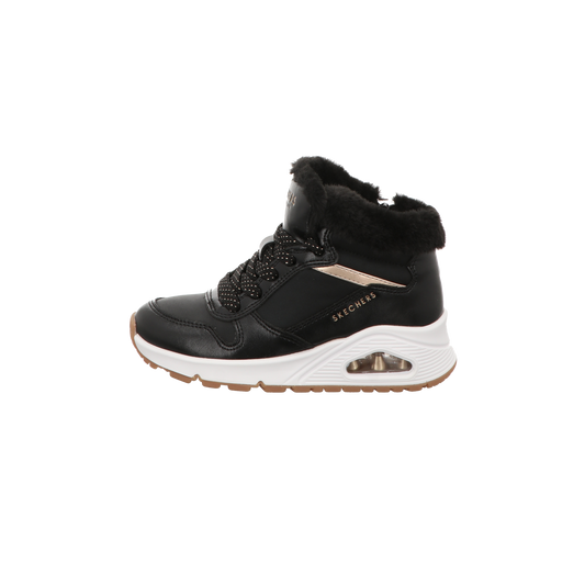 Skechers Damen Stiefel Uno - Cozy On Air in schwarz