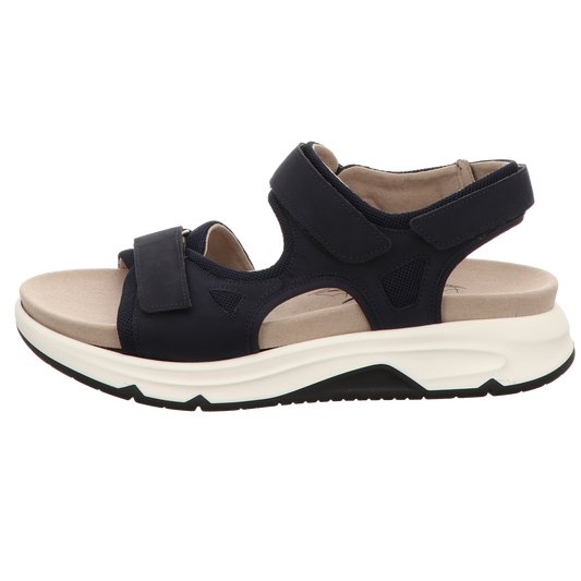 Gabor Damen Sandale bequem in blau