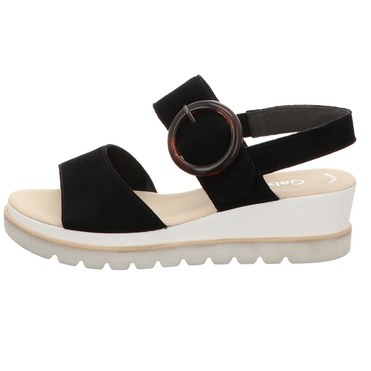 Gabor Damen Sandalette in schwarz