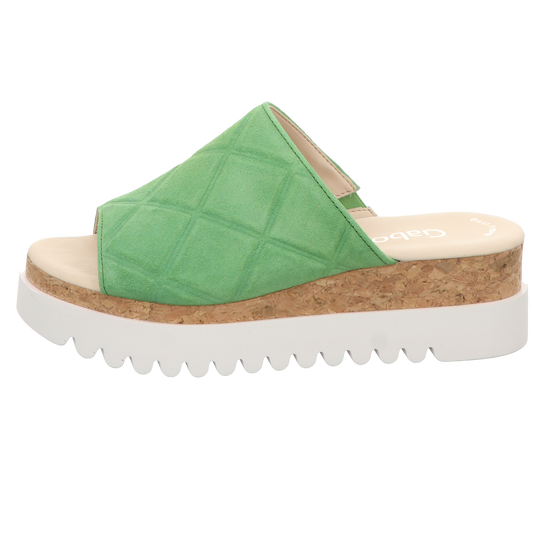Gabor Damen Pantolette in gruen
