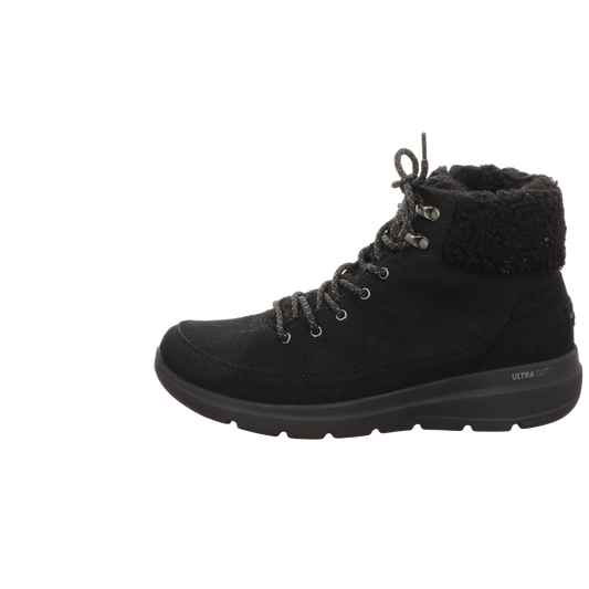 Skechers Damen Schnürstiefel Glacial Ultra in schwarz