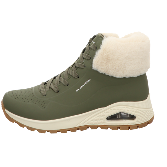 Dispo S/ Damen Schnürstiefel Uno Rugged Fall-Air in gruen