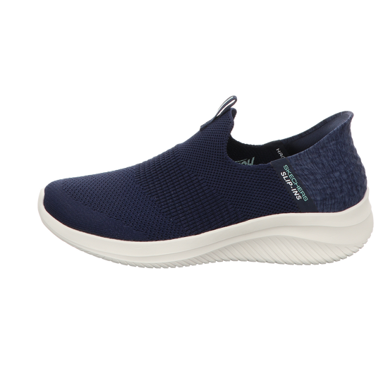 Skechers Damen Slipper Slip-Ins Ultra Flex 3.0 in blau