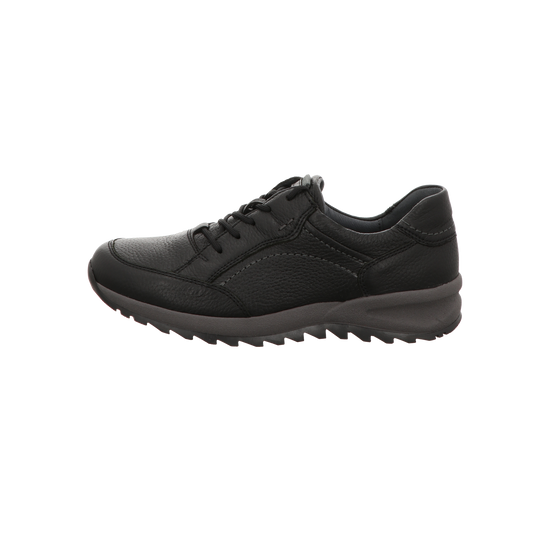 Waldläufer Herren Schnürschuh Helle in schwarz