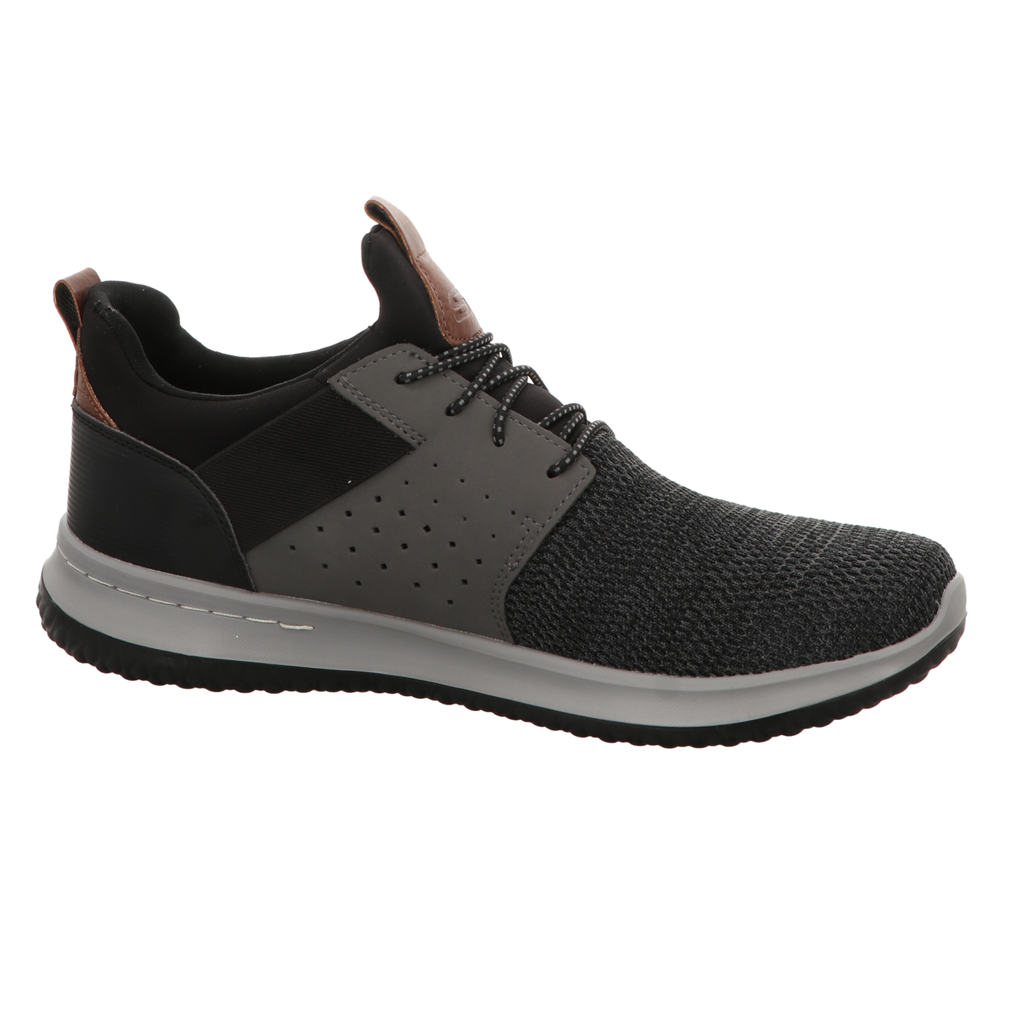 Skechers Herren Slipper Delson in grau