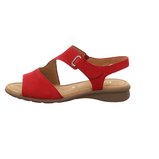 Gabor Damen Sandalette Florenz in rot