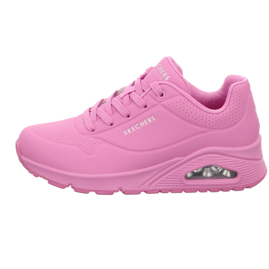 Skechers Damen Schnürschuh Uno Stand On Air in pink