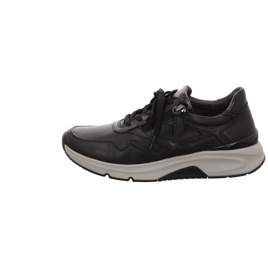 Gabor Damen Schnürschuh bequem in schwarz