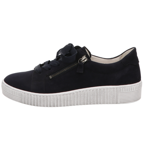 Gabor Damen Schnürschuh in weiss