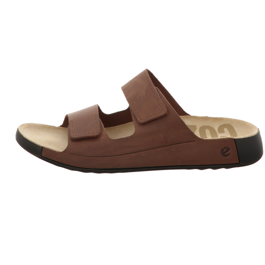 Ecco Damen Pantolette Cozmo in braun