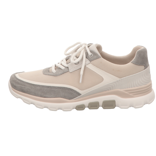 Gabor Damen Schnürschuh bequem in grau