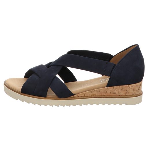 Gabor Damen Sandalette in blau