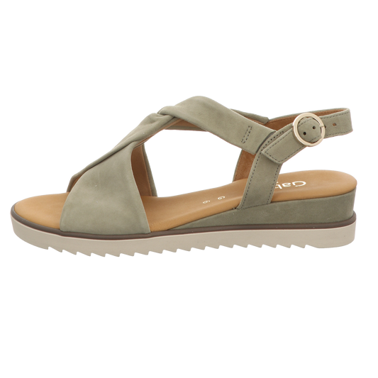 Gabor Damen Sandalette Genua in grau