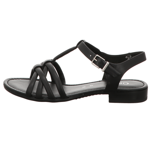 Gabor Damen Sandalette Rhodos in schwarz