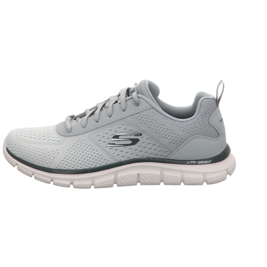 Skechers Herren Schnürschuh Track Ripkent in grau