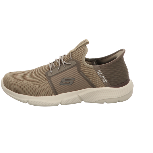 Skechers Herren Slipper Slip Ins Ingram Brackett in taupe
