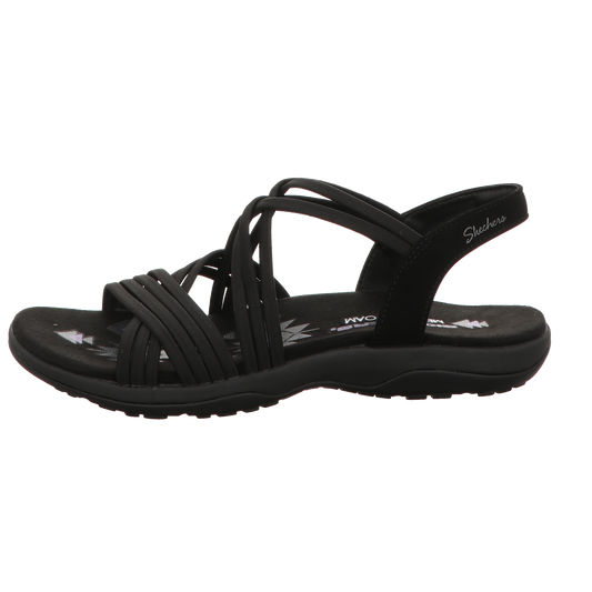 Skechers Damen Sandalette Sunnyside in schwarz