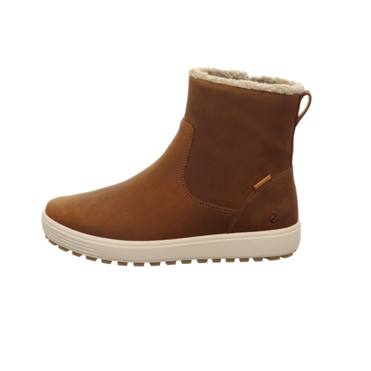 Ecco Damen Schnürstiefel Soft 7 Tred in gelb