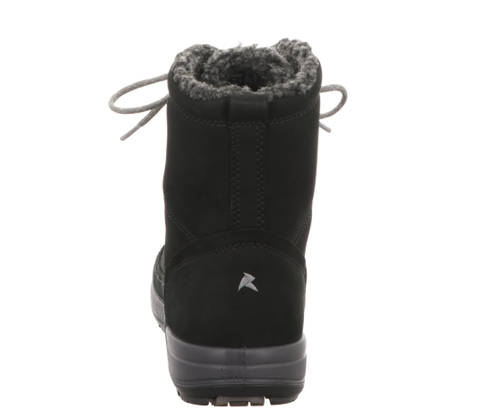 Ecco Damen Schnürstiefel Rec.trace Lite in schwarz