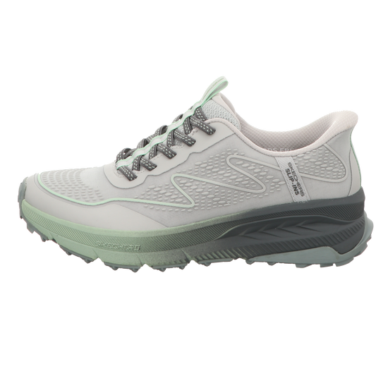 Skechers Damen Slipper Slip-Ins Switch Back in grau