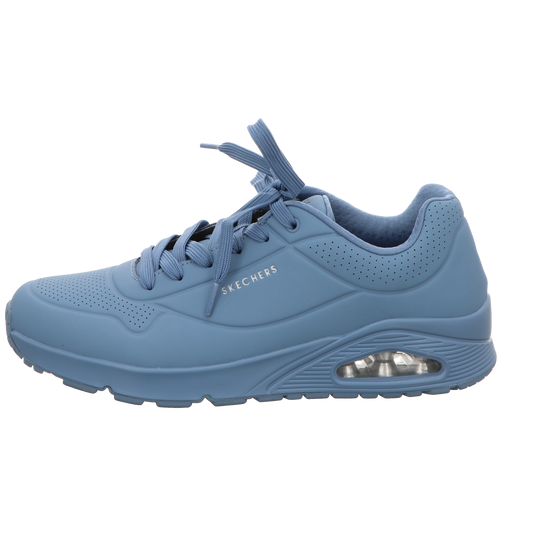 Skechers Herren Schnürschuh Uno Stand On Air in blau
