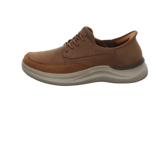 Skechers Herren Slipper Hasting in braun