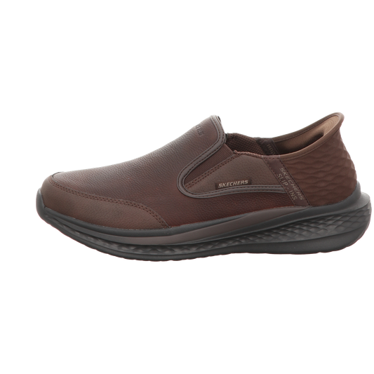 Skechers Herren Slipper Slip Ins Slade in rot