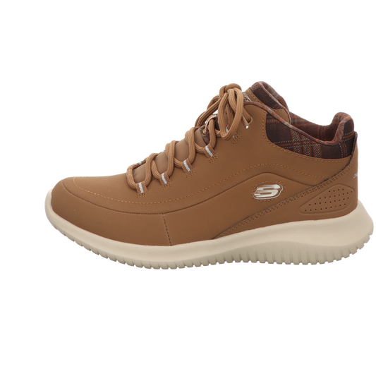 Skechers Damen Stiefel Ultra Flex Just Chill in braun